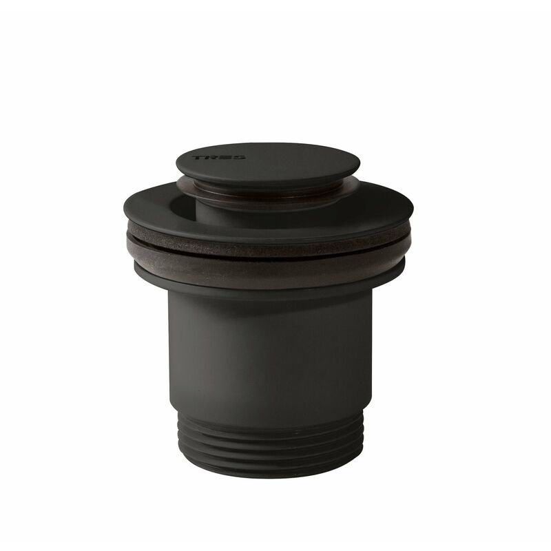 

TRES 24284002NM Válvula Lavabo Negro Mate