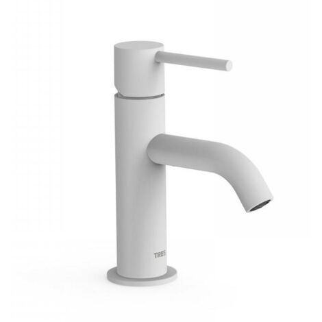 TRES 26290301BM STUDY COLORS Monomando Lavabo Blanco Mate - ref: 26290301BM