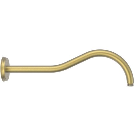 TRES 29933701LM COMPLEMENTOS DE DUCHA Brazo A Pared Color Latón Viejo Mate - ref: 29933701LM