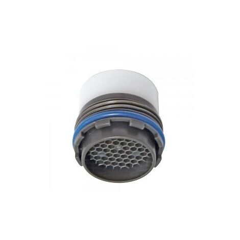 Tres – Aérateur mâle 16/100 avec mousseur – Débit 5 L/M pour robinet – Finition métal – 29961005
