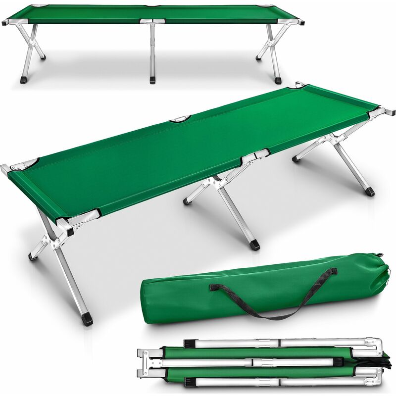 TRESKO Cama Plegable de Camping XL | Camilla para Acampar | catre