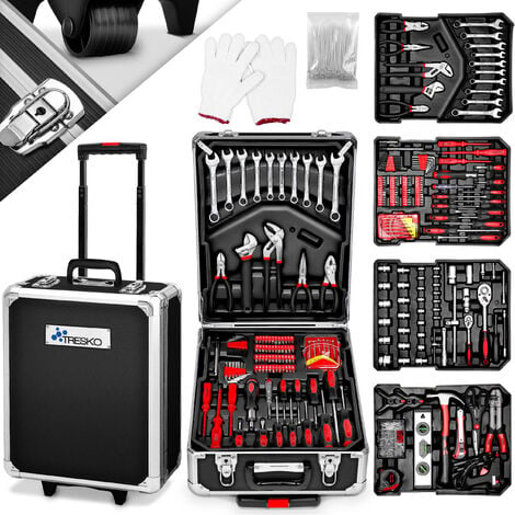 FAMEX 744-48 Malette à outils complète - Valise à Outils - Boîte à