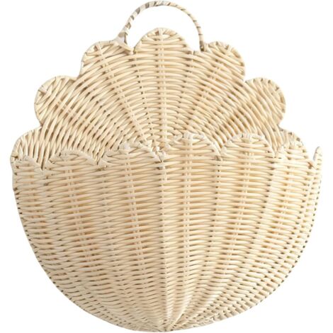 tress R cipient courb esth tique Panier en osier boucl