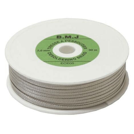 TRESSE A DESSOUDER DIA 2.0 M/M 30MTR POUR OUTILLAGES - 103859