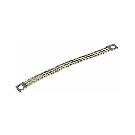 tresse de masse - longueur 150 mm - section 6 mm2 - spacial sm - schneider electric nsyeb156d6