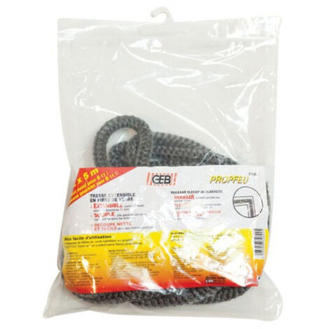 Tresse Fibre Verre D10mmx5m - GEB FEU