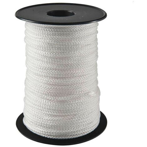 TRESSE POLYPRO 2MM BOB 100M BLANCHE