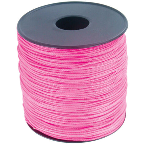 Tresse Rose 2 , 5mm 100m – Fluo