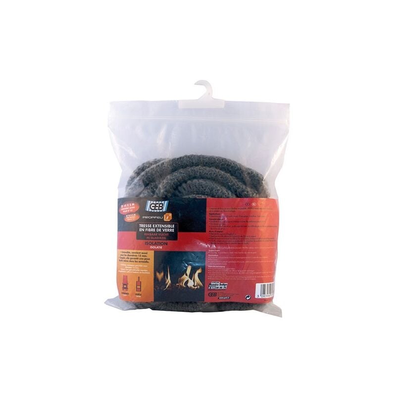 GEB - Tresse fibre verre extensible Ø14mmx5m