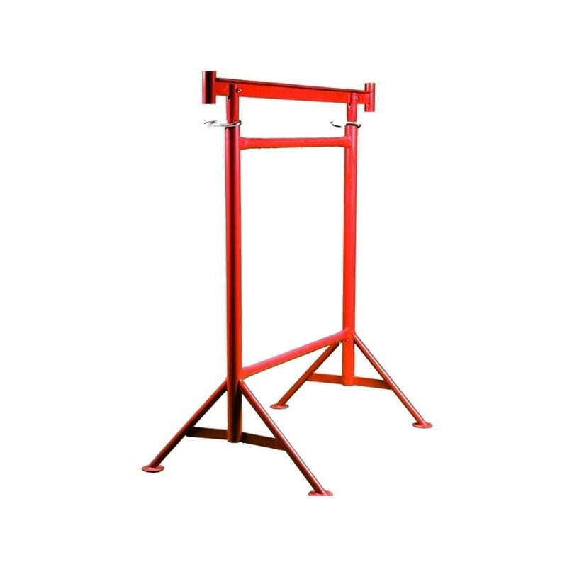 Tréteau de maçon Ø 49 mm de 1.20 à 2.10 m peint pieds fixes