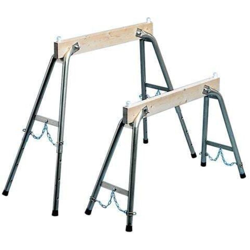 Tréteau de travail hauteur max.900 mm - 42132 - Zarges