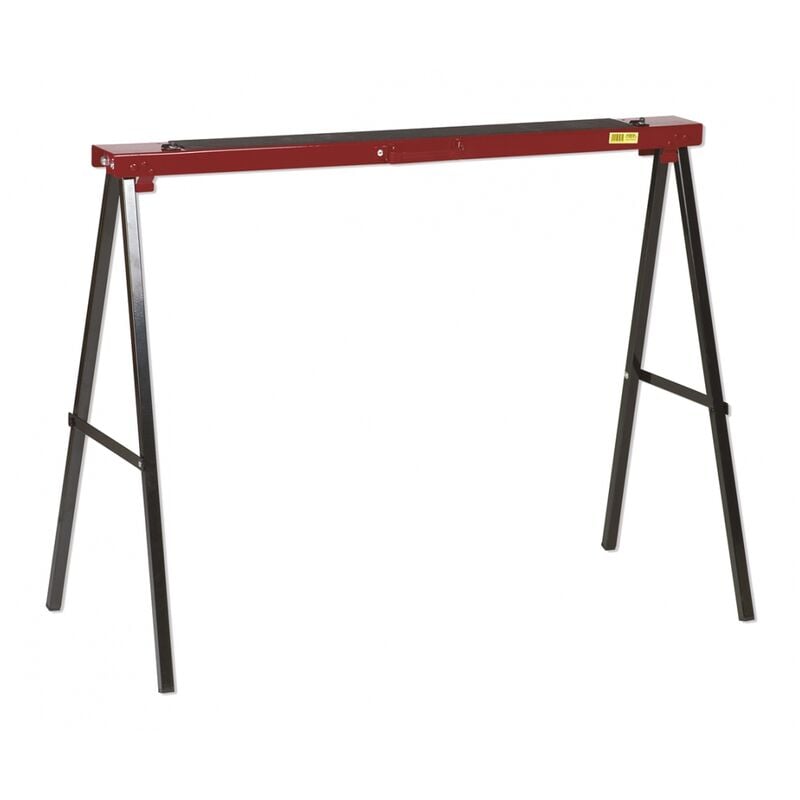 Tréteau métallique pliable