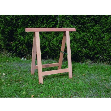 Tréteau T106 B bois - Hauteur : 770 mm - Charge maximale : 550 kg - JACQUENET MALIN
