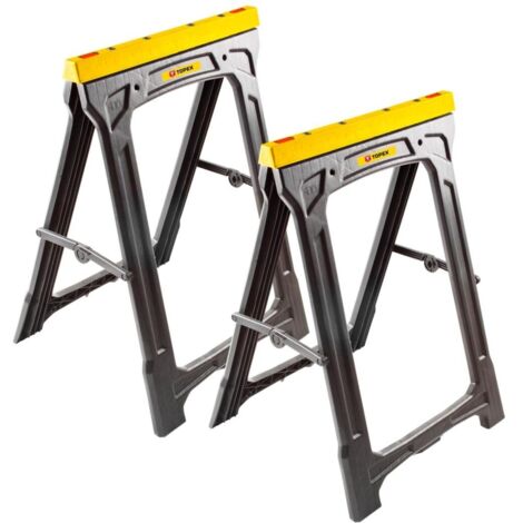 Tréteaux, capacité de charge 227 kg, 2 pièces.