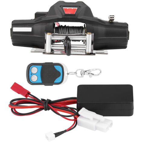 Treuil à double moteur pour modèles RC 1/8 avec télécommande, accessoire pour crawler.