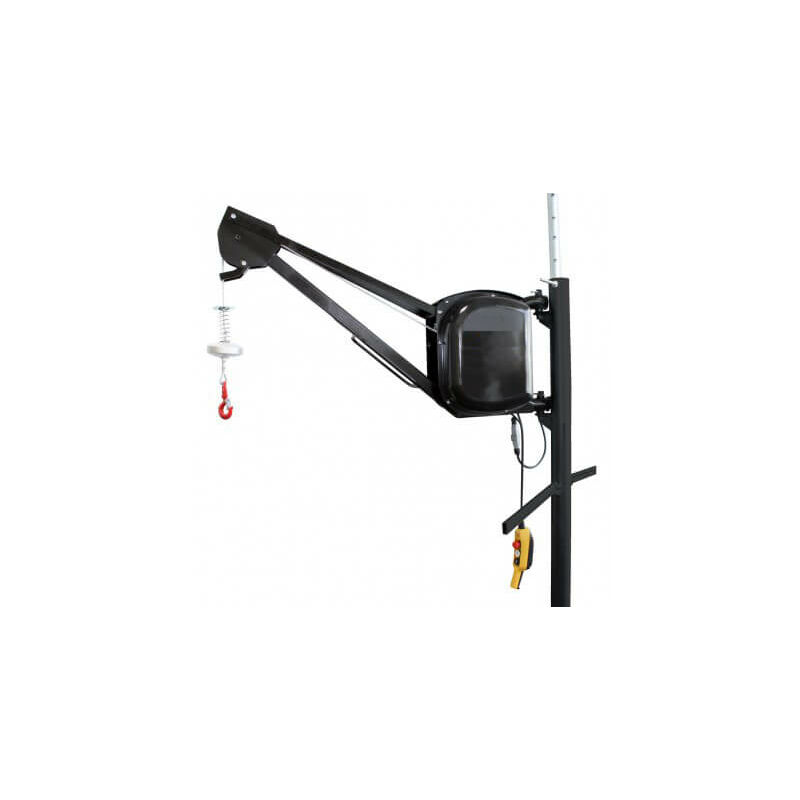 Appareil De Levage-matisere - Treuil de levage à flèche - Charge max 350kg - Fourni avec colonne à plancher 3.30m