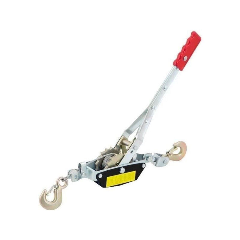 Fartools - Treuil de halage a levier TF1000 - Charge max 1000 kg - Câble ø 4 mm
