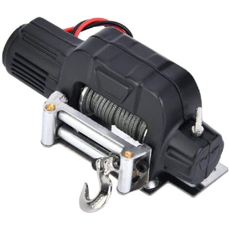 Treuil de voiture d'escalade simulé, télécommande sans fil, télécommande, 1/10