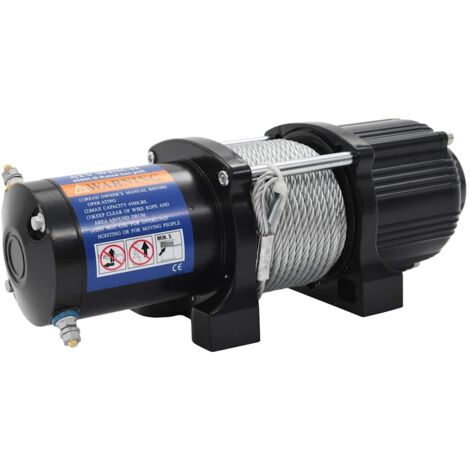Treuil électrique 12 V 4500 lbs 2040 kg avec télécommande CFW699358