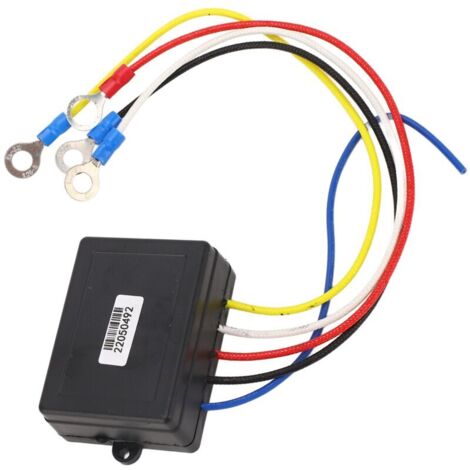 Treuil électrique sans fil 12-24V 120W pour camion, SUV et quad - Télécommande à distance