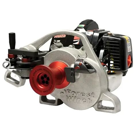 Treuil forestier à moteur essence 54,80 cc – Traction 1050 kg – Vitesse tambour 20 m/min – Câble Ø 10-12 mm – Frein automatique – Docma - VF105