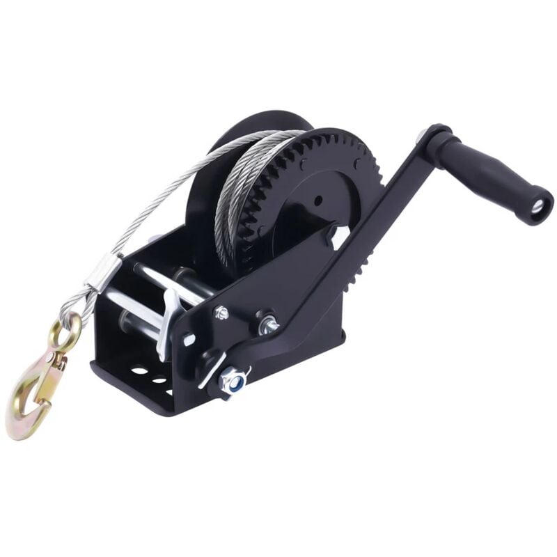 Treuil manuel bateau remorque winch dispositif de sécurité treuil manuel 3306lbs