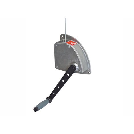 Treuil manuel de levage en applique - Longueur câble 6m50 - Charge max 200kg - MANISTOR200