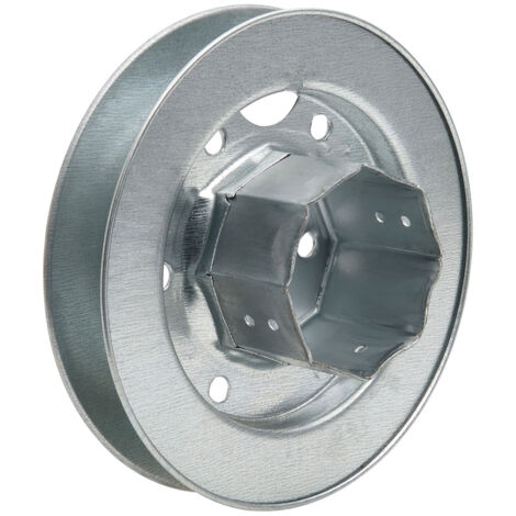 Treuil volet métallique pointe métallique 150x60 sangle 22 mm.