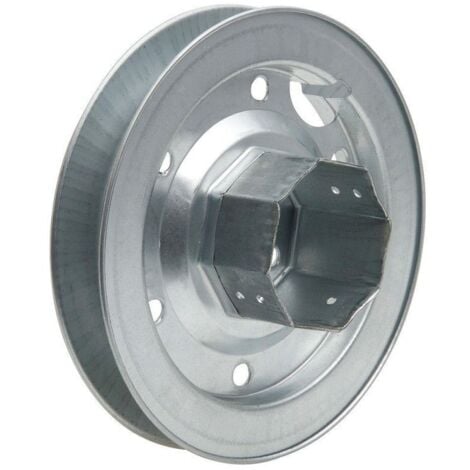 Treuil volet métallique pointe métallique 180x60 mm. Sangle 18/22 mm.