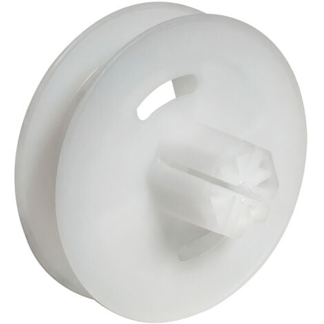 Treuil volet plastique octogonal 130x40 mm. Sangle 22 mm.
