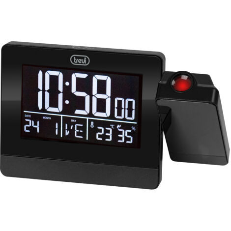 Trevi EC 884 PJ Digitaler Wecker mit Projektionsfunktion