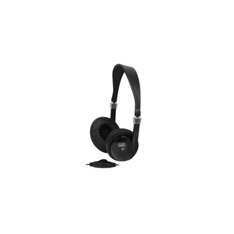 Trevi HTV 636 Auriculares Alámbrico Diadema TV Negro