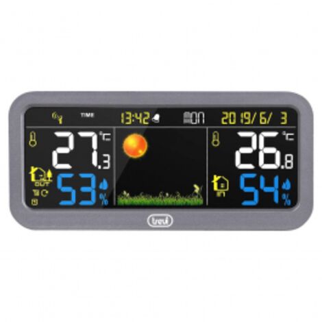 Trevi - ME 3P20 RC Stazione Meteo Radiocontrollata, Grigio, 1 Unità