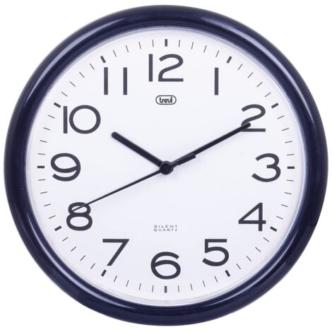 Trevi OM 3301 Orologio da Parete Quartz Clock Cerchio Nero