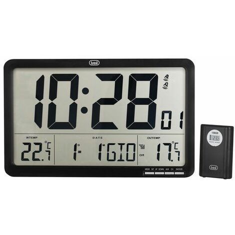 Stazione Meteorologica Multifunzione Trevi 3560 RC Nero