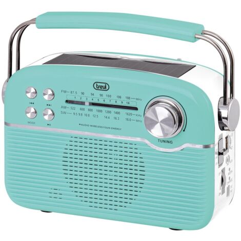 Trevi RA 7F50 BT Personnel Analogique Vert
