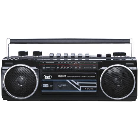 Trevi RR 501 BT Persönlich Analog Schwarz