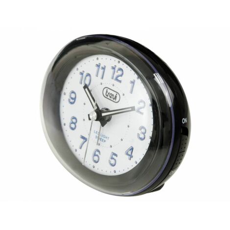 Trevi SL 3052 Reloj despertador analógico Negro, Blanco