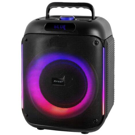Trevi XFest Altoparlante Wireless 60W con USB Micro SD LINE IN TWS XF 215 KB