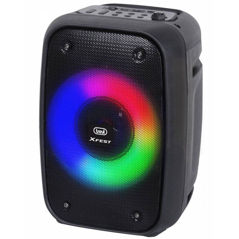 Image of XFest xf 150 kb Altoparlante amplificato portatile 15W, usb, Micro sd, Bluetooth e funzione tws, altoparlante per feste karaoke con microfono incluso