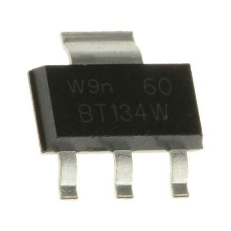 Triac Bt134-600.135 600v 1a 35ma Sot223 Bt134w-600