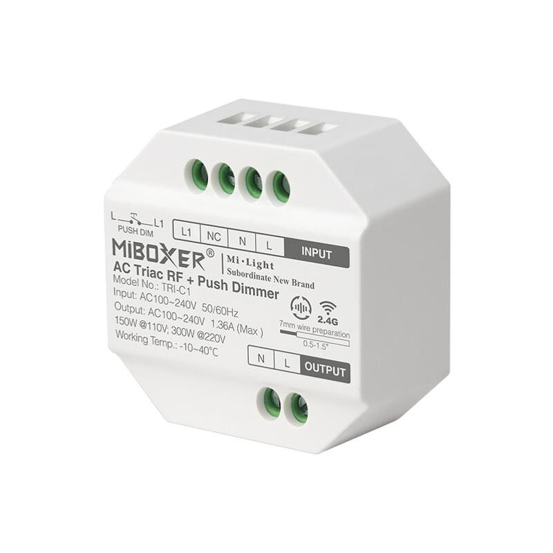 Triac Led 230v 150w Tri-c1 Tri-boxer Tri-c1 Pulsed Dimmer