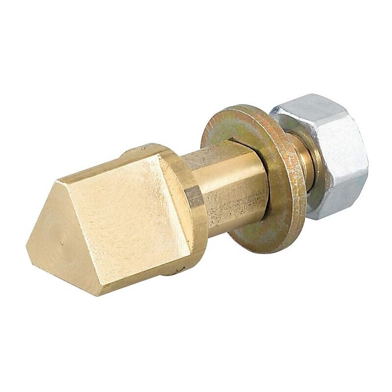 Triangle à poser pour serrure à larder en carré de 7 mm, type 14 mm Couillet