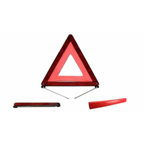 Triangle de pré-signalisation avec étui