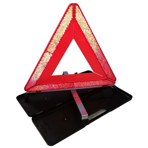 Triangle de présignalisation pliable et compact