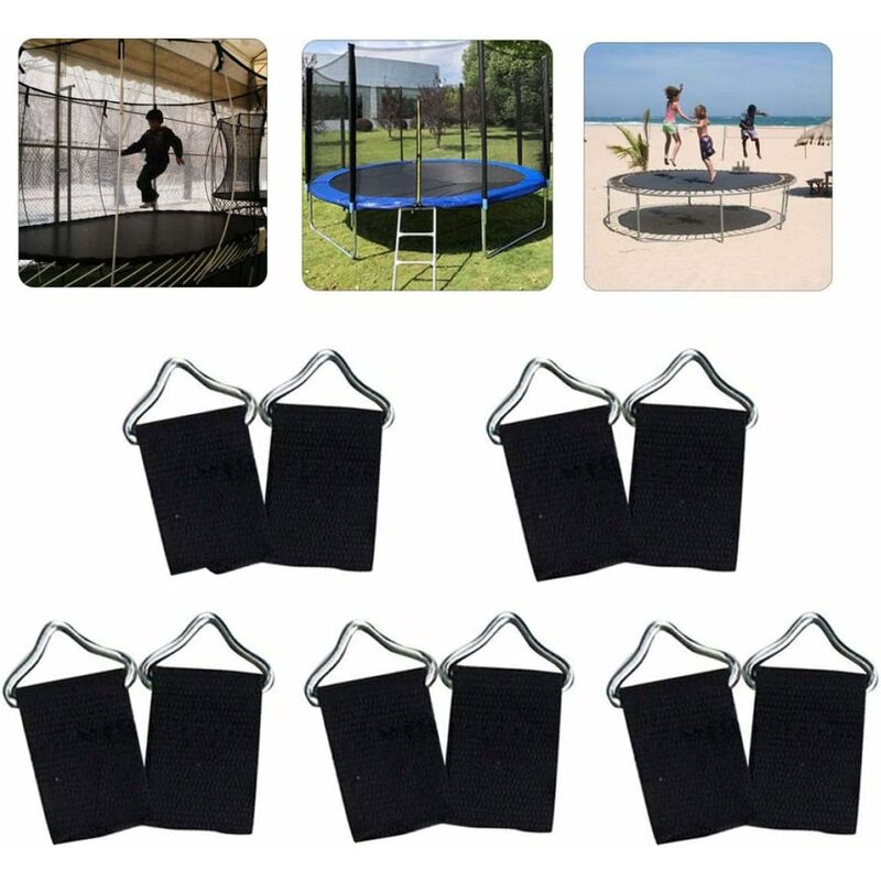 Triangle En Acier Boucle Triangle Accessoires De Trampoline, Boucle Triangle De Trampoline 10pack