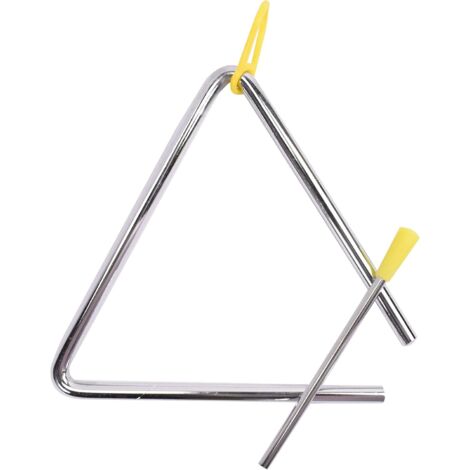 Triangle Musical à Percussion en Acier,