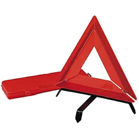 Triangle Of Fluorescented Emergency With European Custodial Policy