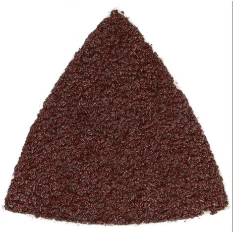Triangles abrasifs avec velcro non perforés grain 100