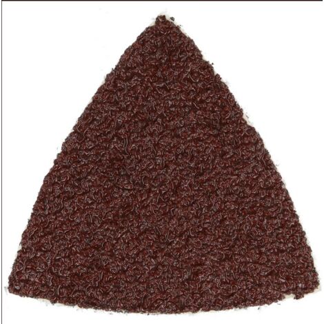 Triangles abrasifs avec velcro non perforés grain 80